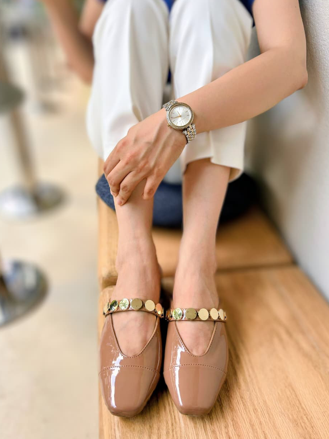 Bianca Mules Mocha Caramel