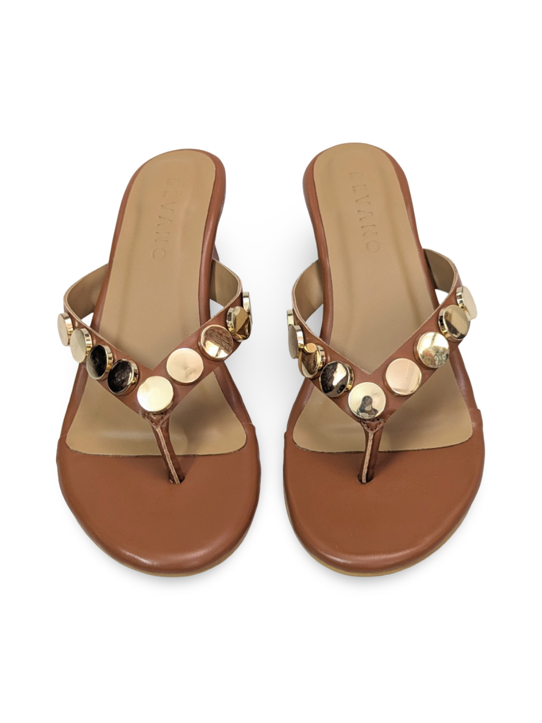 Stella Kitten Heels Tan