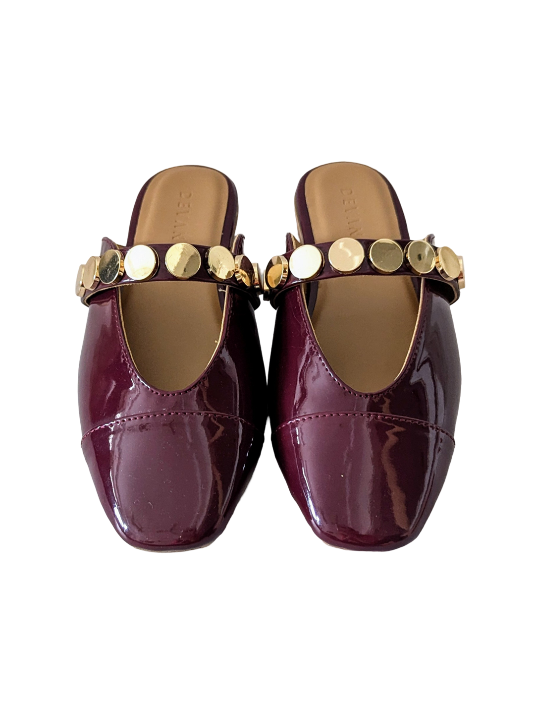 Bianca Mules Glazed Cherry
