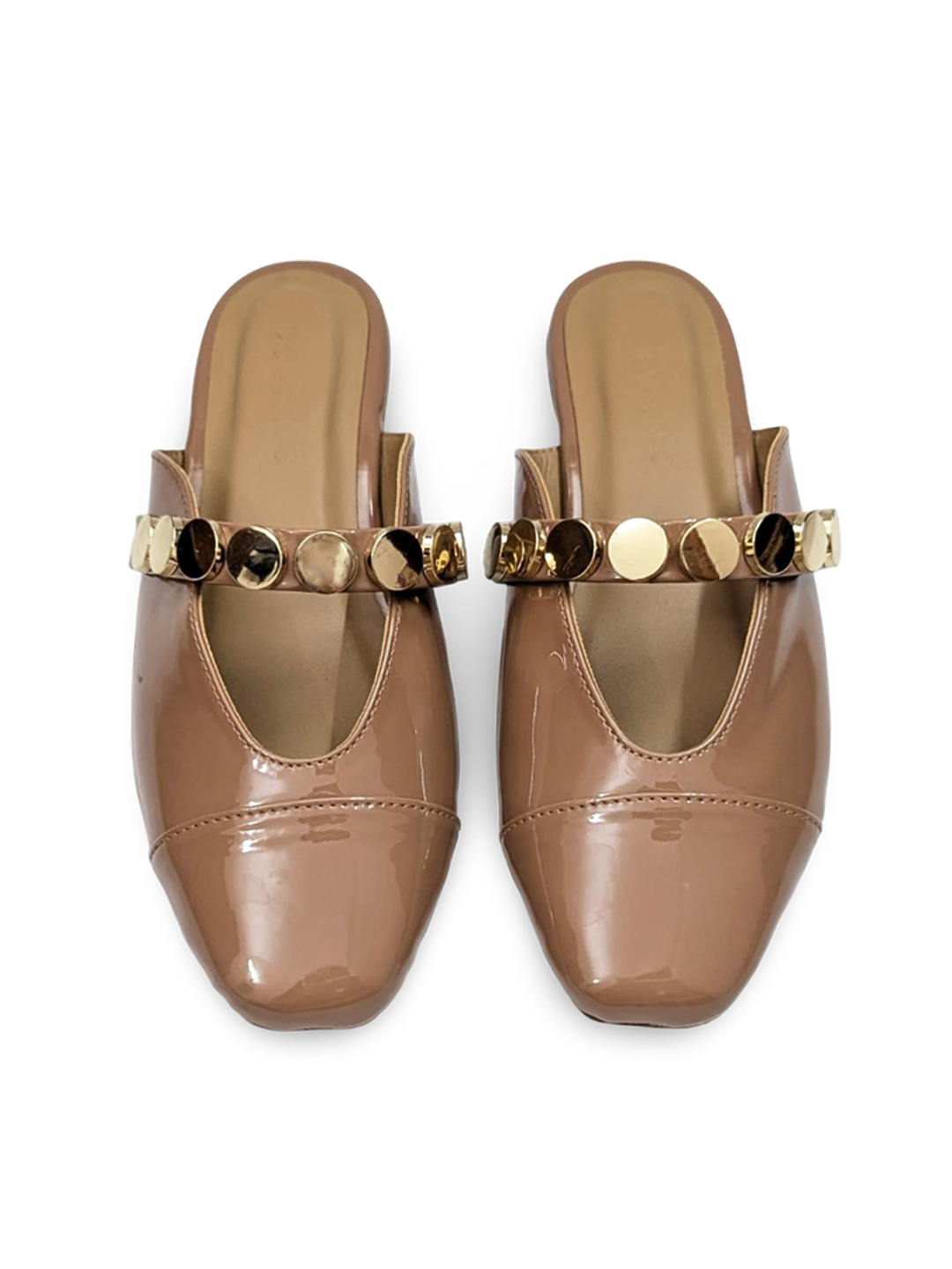 Bianca Mules Mocha Caramel