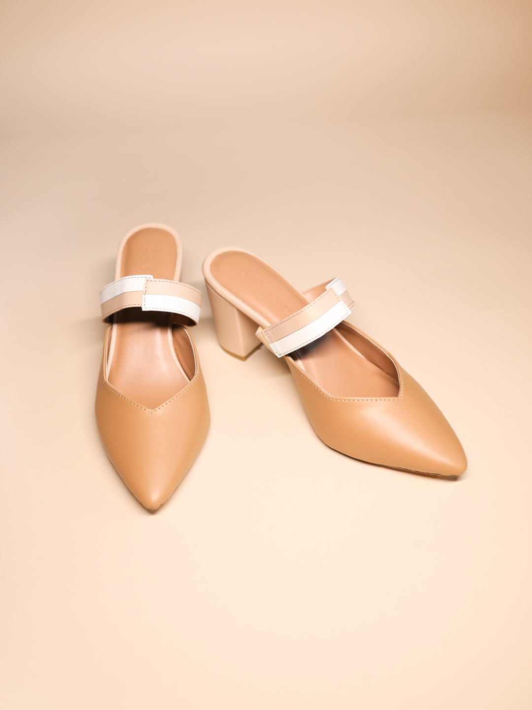 Sancia Mules Caramel