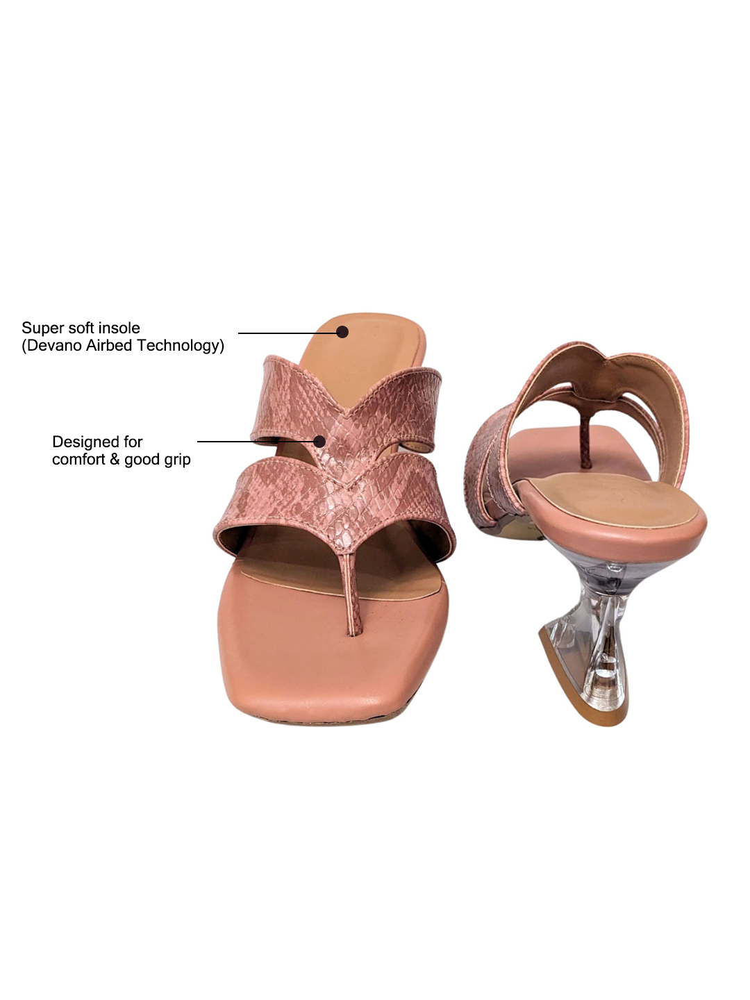 Flow Mules Blush
