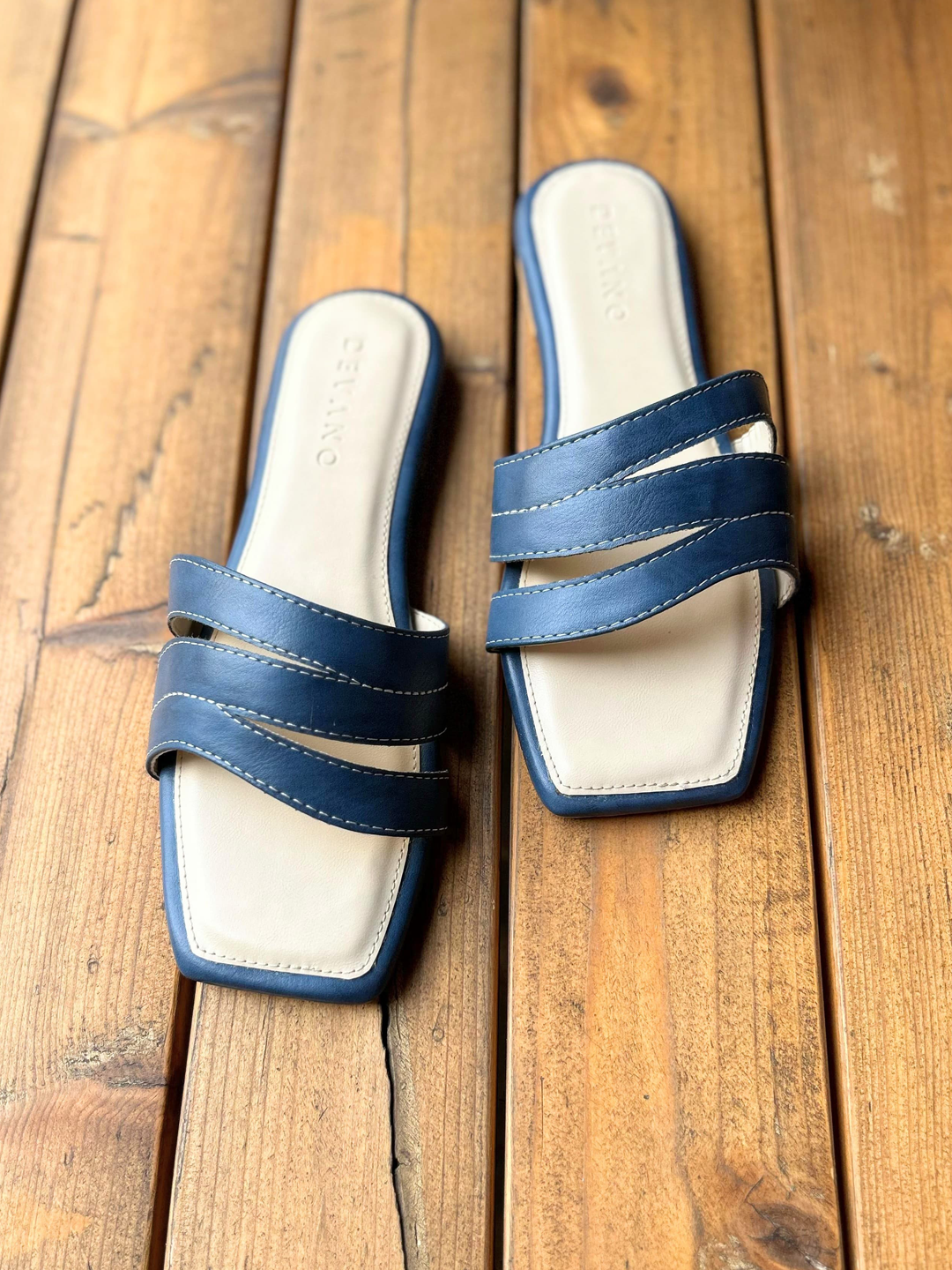Wave Flats Ocean Blue