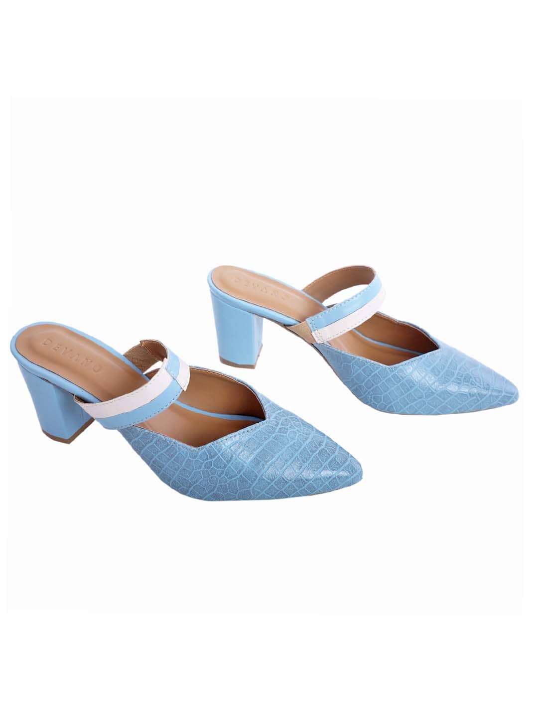 Sancia Mules Blue Lagoon