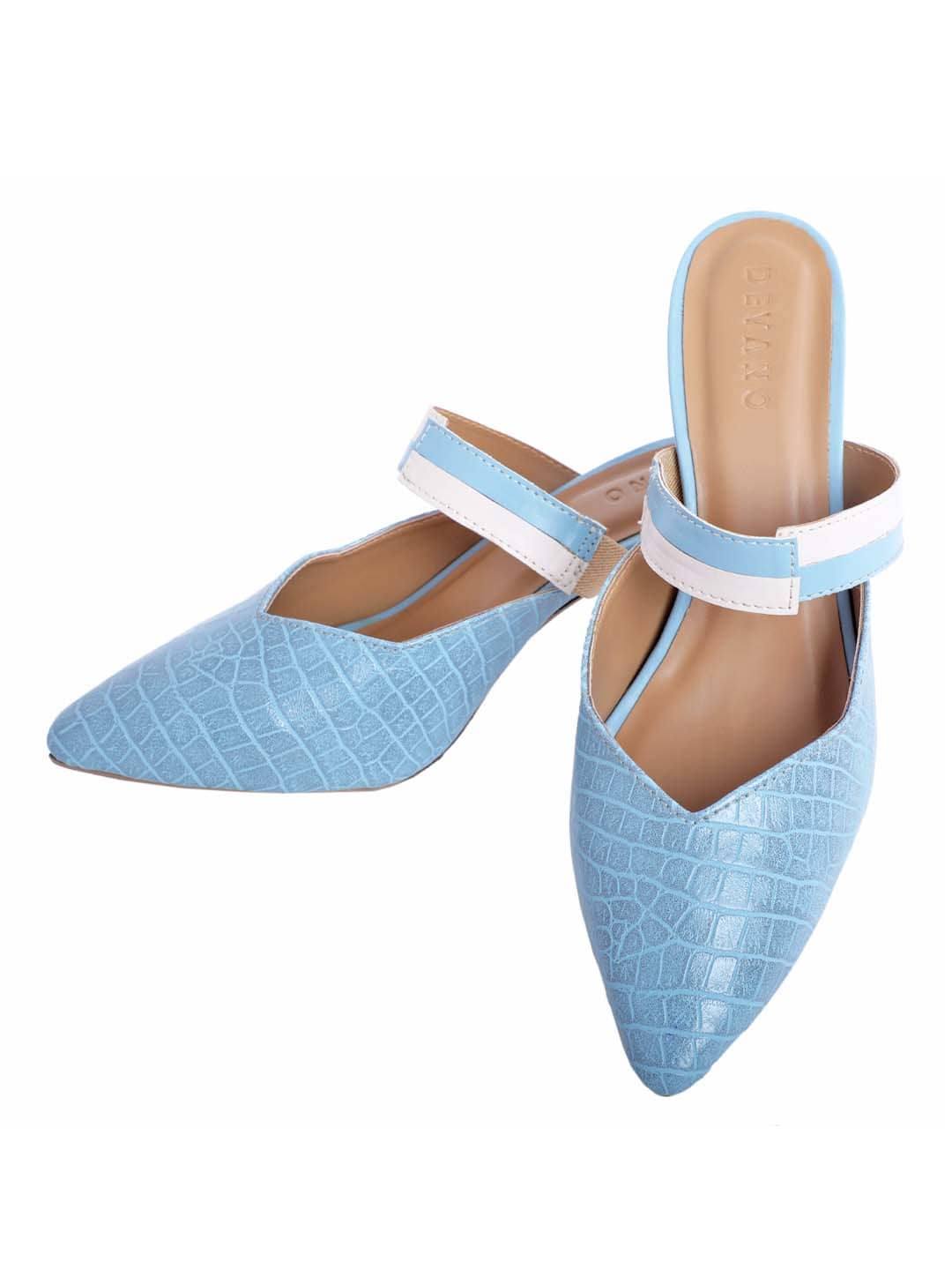 Sancia Mules Blue Lagoon