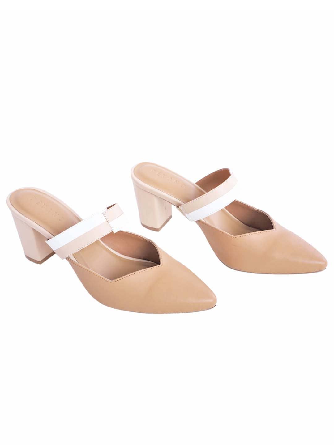 Sancia Mules Caramel