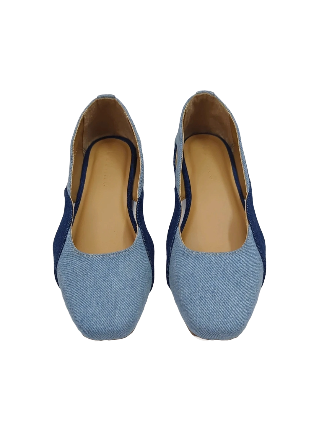 Wave Ballet Flats Ocean Blue