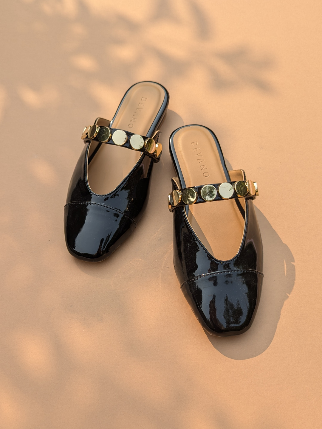 Bianca Mules Midnight Black