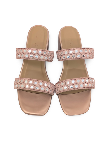 Inaya Mirror Heels Rose