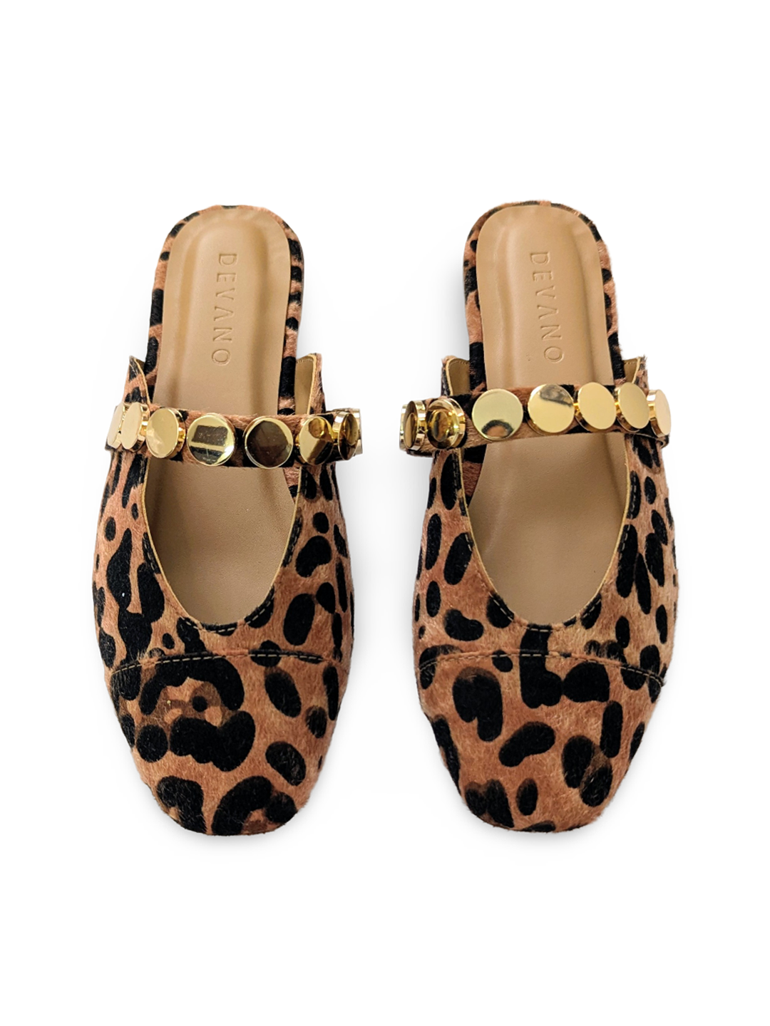 Bianca Mules Leopard Print