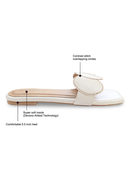 Roma Sliders Chalk White