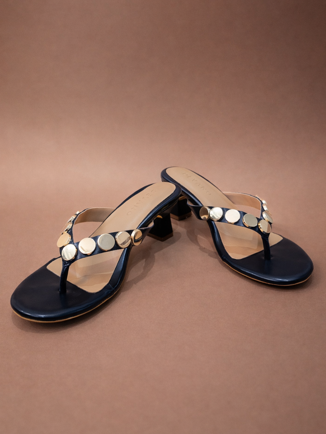 Stella Kitten Heels Black