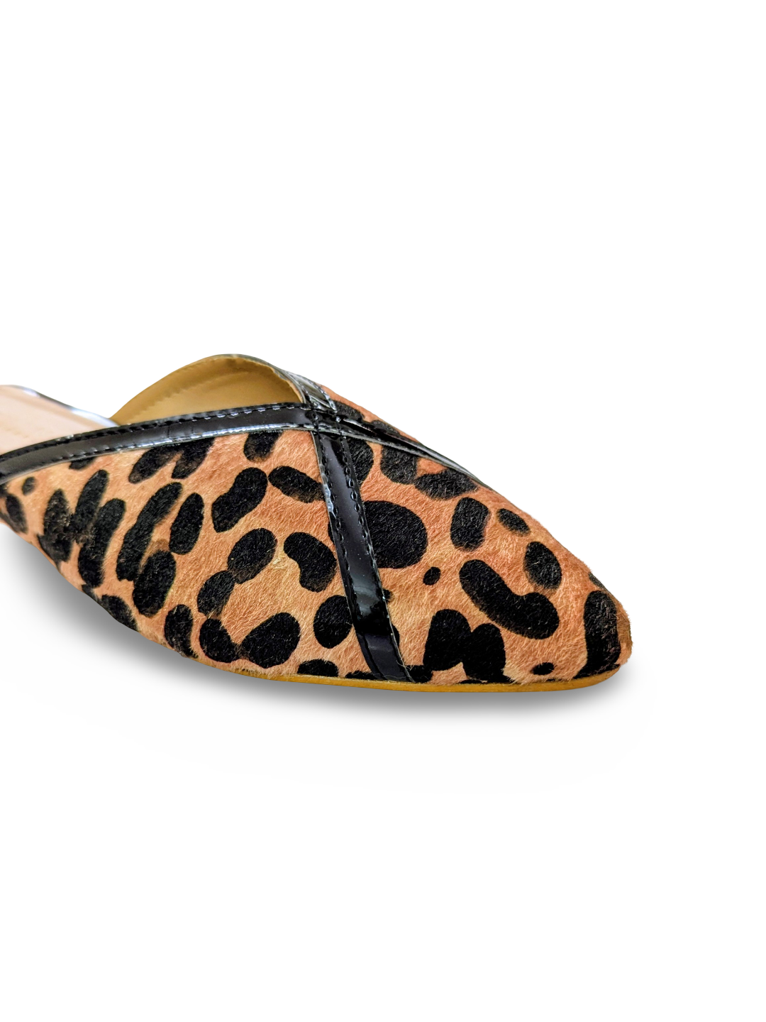 Leslie Mules Leopard Print