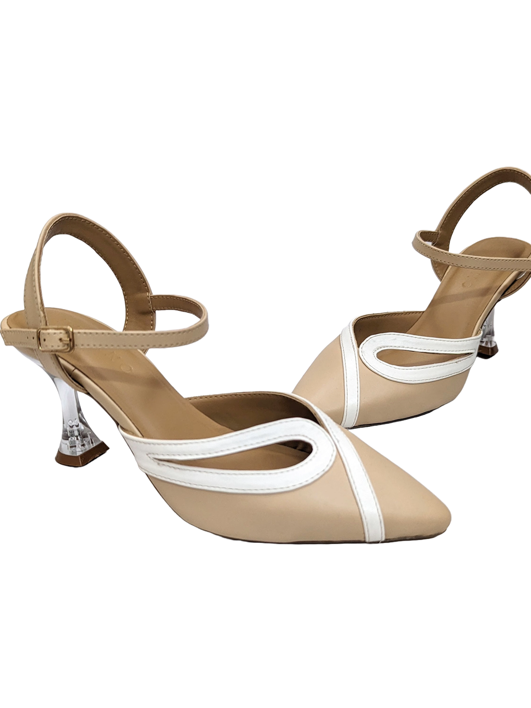 Emily Pointed Slingback Natural