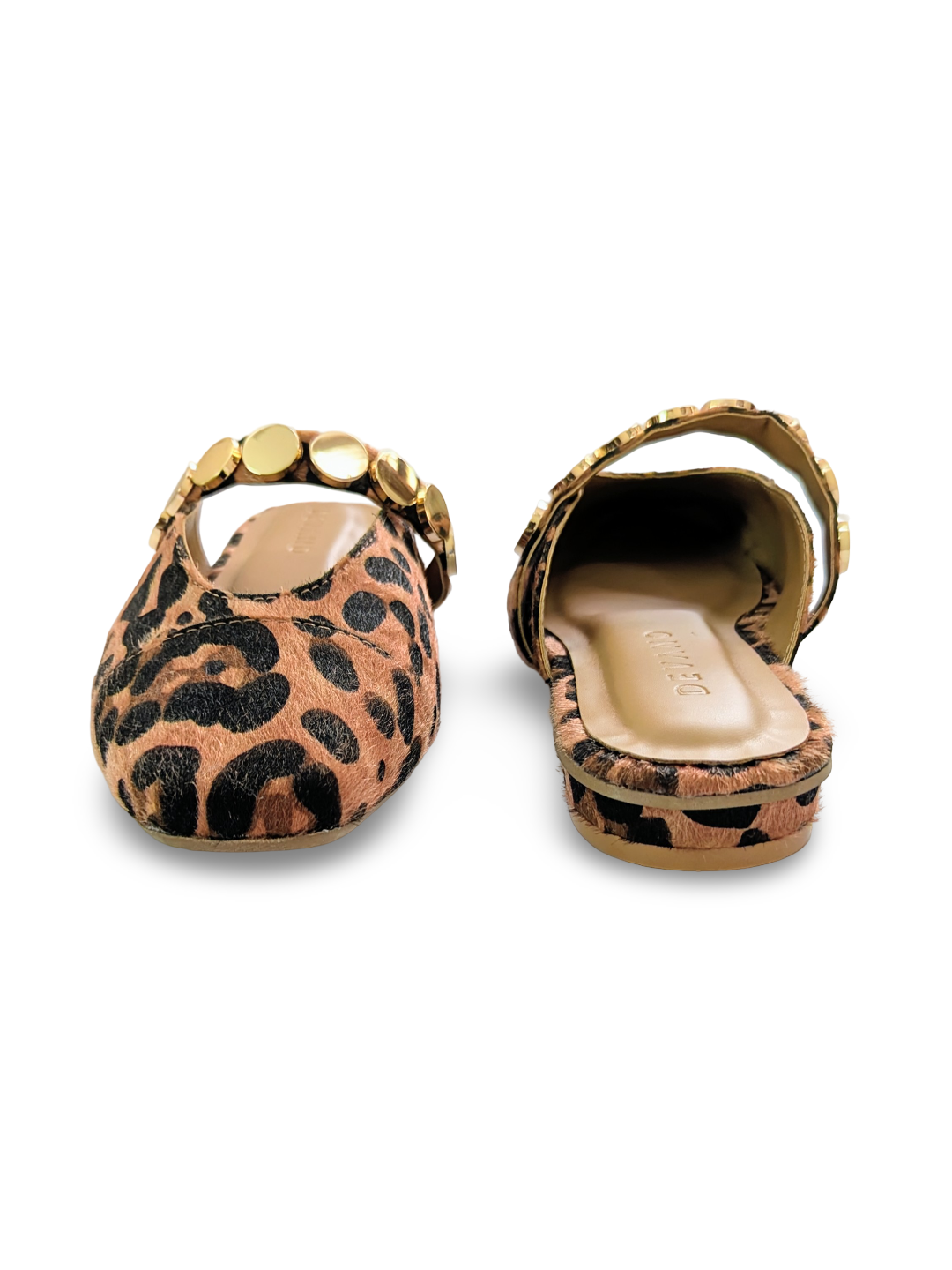 Bianca Mules Leopard Print