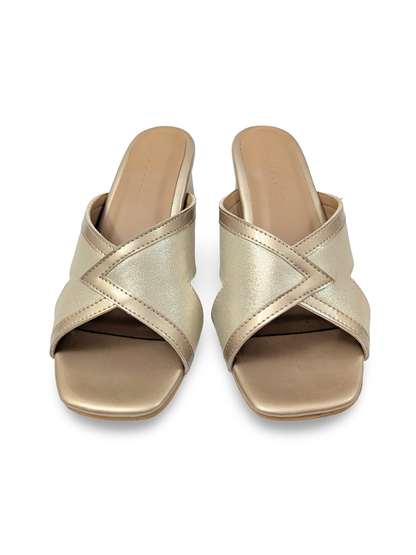 Amara Heels Gold