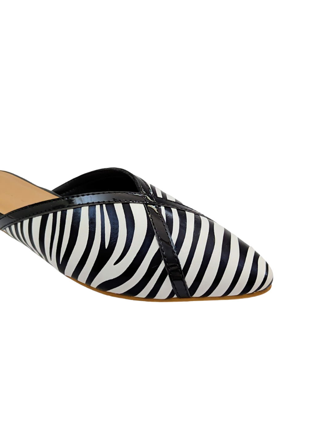 Leslie Mules Zebra Print