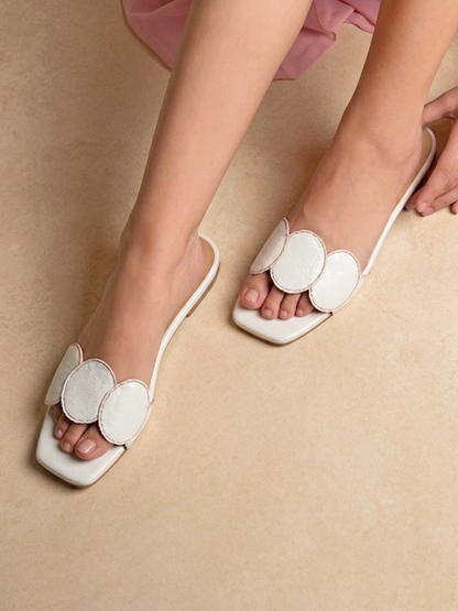 Roma Sliders Chalk White