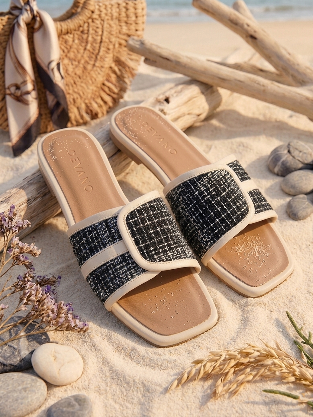 Cara Sliders Monochrome