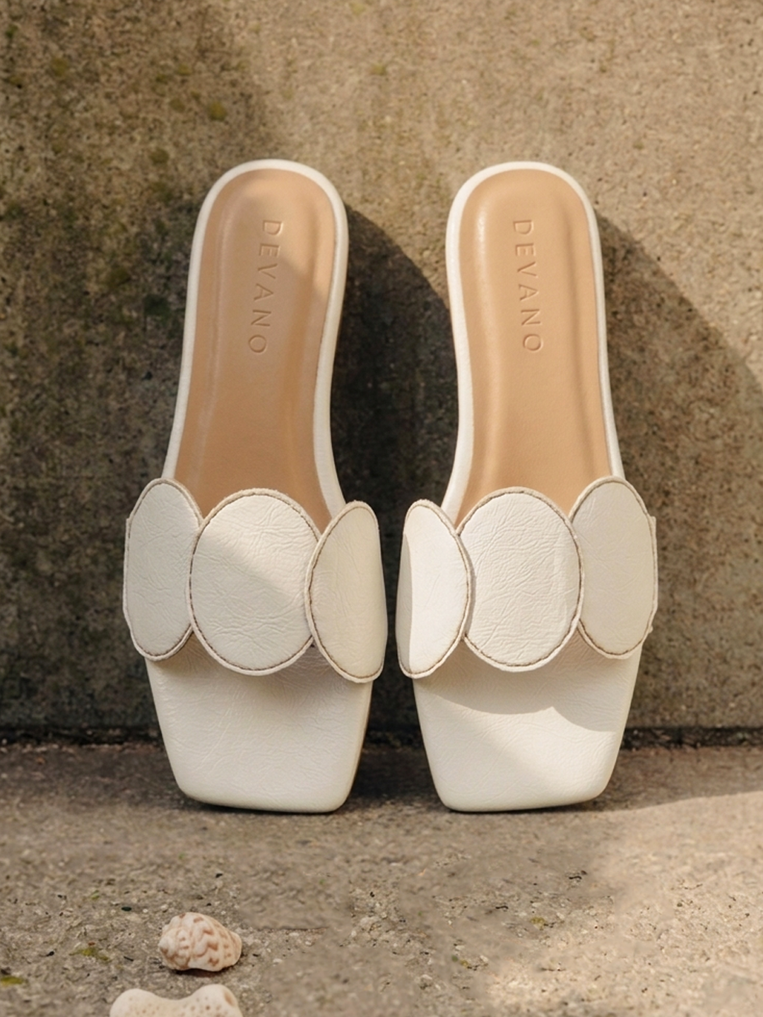 Roma Sliders Chalk White